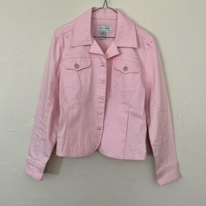 Live A Little Pink Jean Jacket